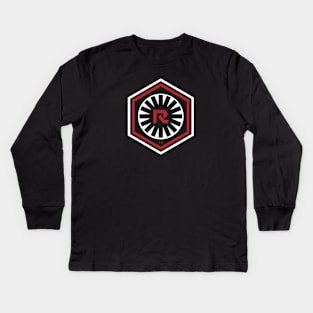 709 Red Fury Kids Long Sleeve T-Shirt